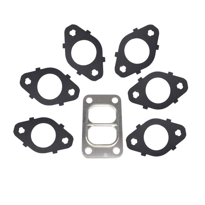 AIB2C 1045986 Exhaust Manifold Gasket Kit for 1998-2007 5.9L 24-Valve Cummins - Image 1